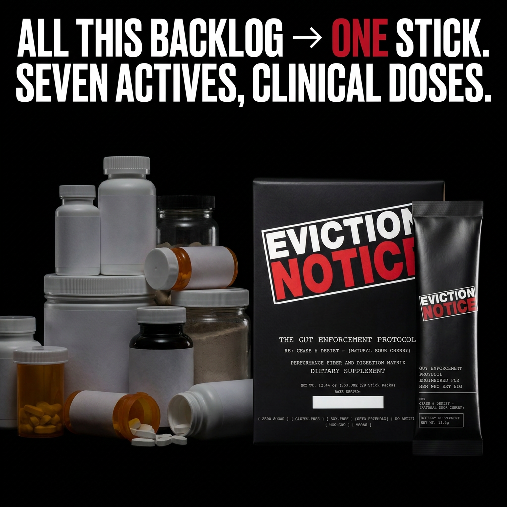 Eviction Notice ad — replace-the-stack value math
